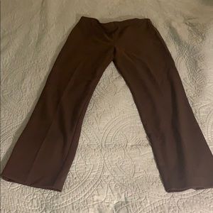 Chocolate brown Talbots trousers